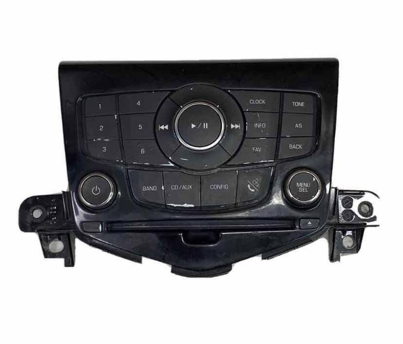 11 16 CHEVY CRUZE RADIO AM-FM-CD-MP3 CONTROL PANEL ASSY OEM 95914367