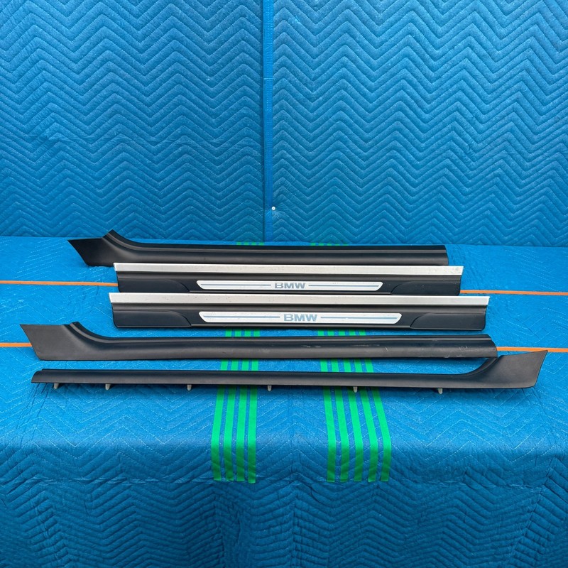 2001–2006 BMW 330Ci E46 Convertible Door Sill Trim Set Right and Left OEM