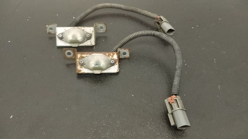92-97 Nissan Pickup License Plate Lamps Pair OEM B6510-55G00