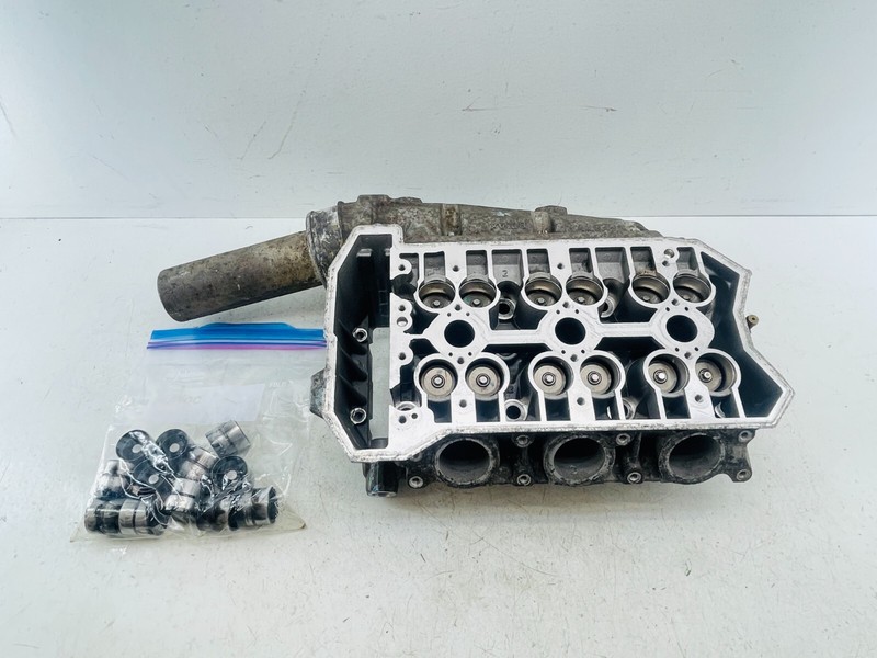 14-17 SEADOO SPARK CYLINDER HEAD 420623877 EXHAUST MANIFOLD 6673510 ASSEMBLED OE