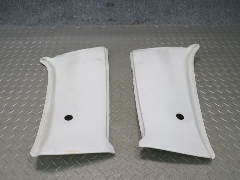 1991-1994 TOYOTA LAND CRUISER FJ80 LEFT RIGHT C PILLAR TRIM PANEL COVER SET GRAY