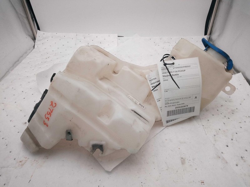 2018 Ford F150 Washer Fluid Reservoir Black OEM JL3Z17618A 111K Miles