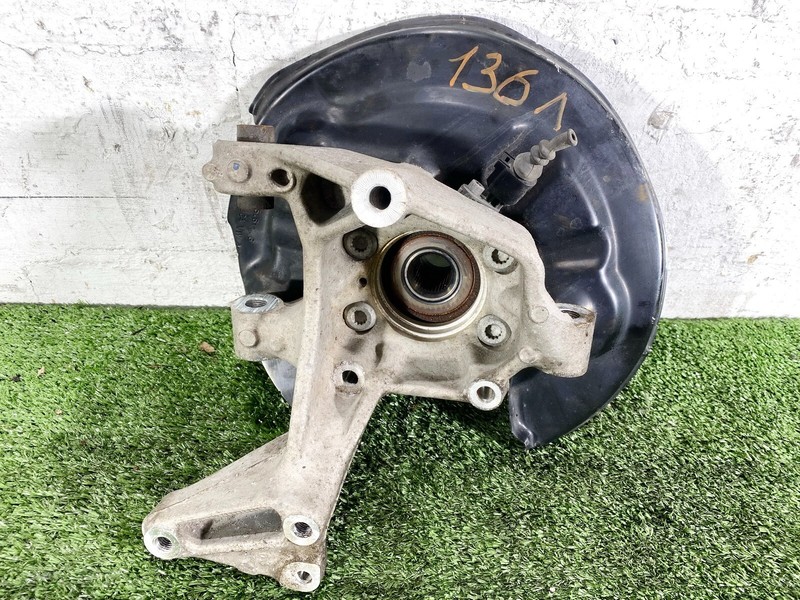 15-18 AUDI Q3 REAR LEFT LH DRIVER SIDE STEERING SPINDLE KNUCKLE W/ WHEEL HUB OEM
