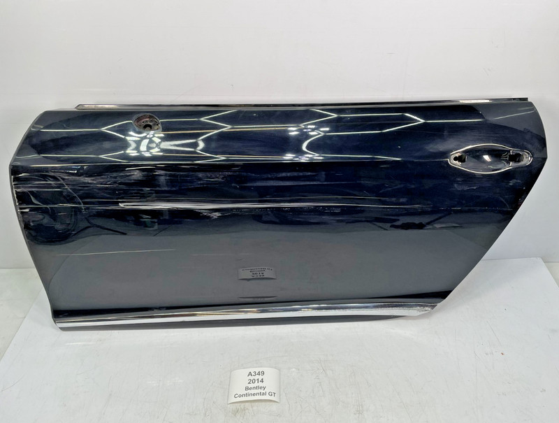 ✅ 12-18 OEM Bentley Continental GT GTC Front Left Driver Door Shell Black*