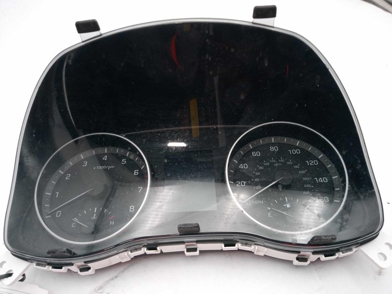 2017 Hyundai Elantra Speedometer Gauge OEM Silver 1.4L 94011F3020 94011F3021