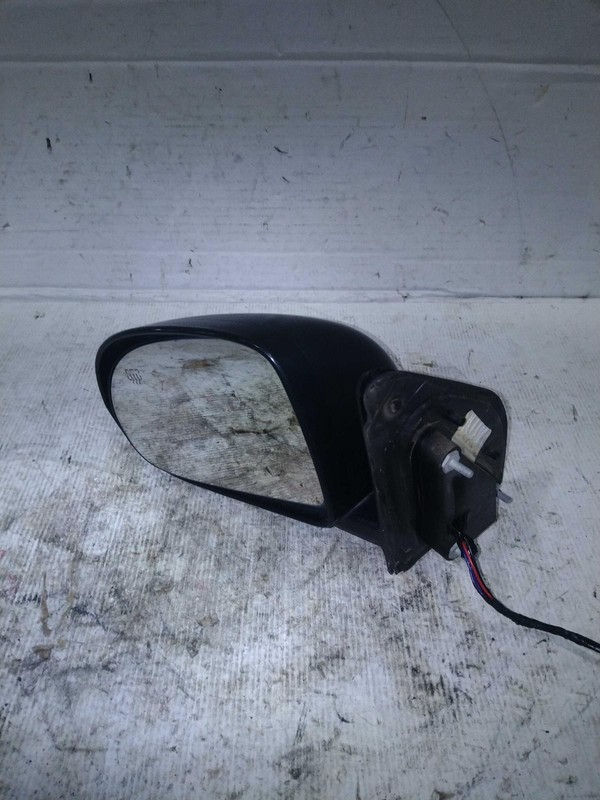Used Left Door Mirror fits: 2016 Jeep Compass moulded in black power heated Left