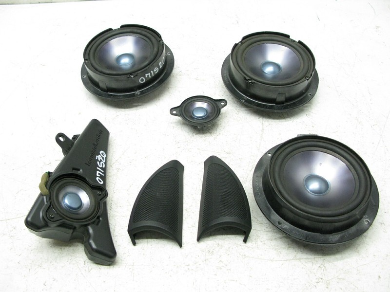 06-09 MERCEDES W251 R350 R500 FRONT & REAR LEFT & RIGHT DOOR SPEAKERS SET 07152