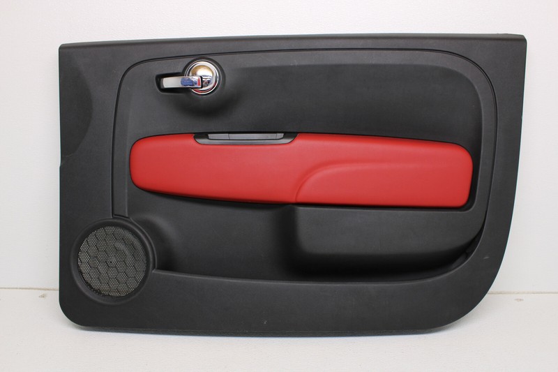 Fiat 500 Abarth Front Right Door Panel Card Venus Red Passenger Oem 2012-2019