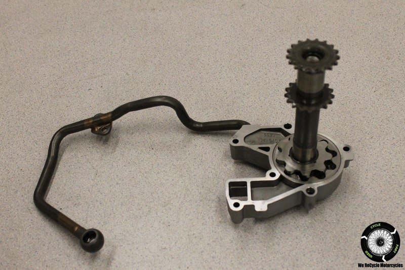 1998 BMW R 1100 ENGINE OIL PUMP W/SHAFT GEAR LINE TUBE OEM 1100R R1100R 98