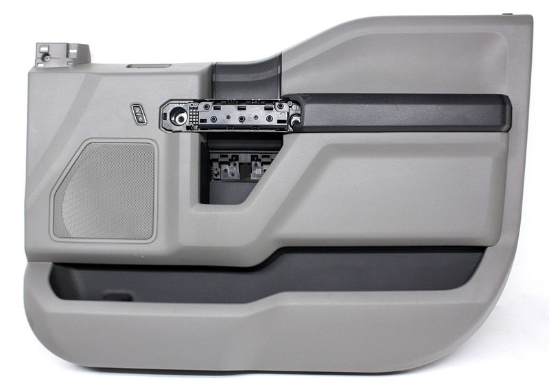 OEM Front Door Trim Panel For Ford F150 Gray FL3Z-1823942-MA