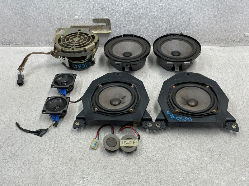 2003-2007 Hummer H2 Audio Sound Subwoofer Door Tweeter Speaker Set 1630 OEM