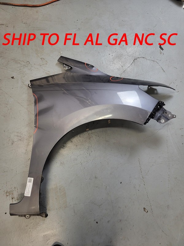 Used Oem Honda Front Right Passenger Fender for 2015-2020 FIT EX 1.5L FWD
