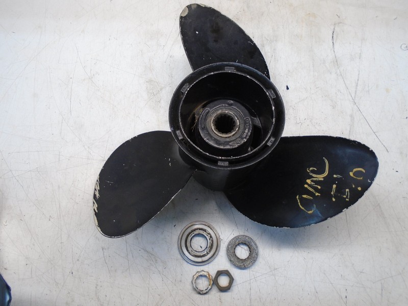 K2 Michigan Propeller w/ Hub Kit 15 1/2 x 15 Aluminum 3 Blade Prop