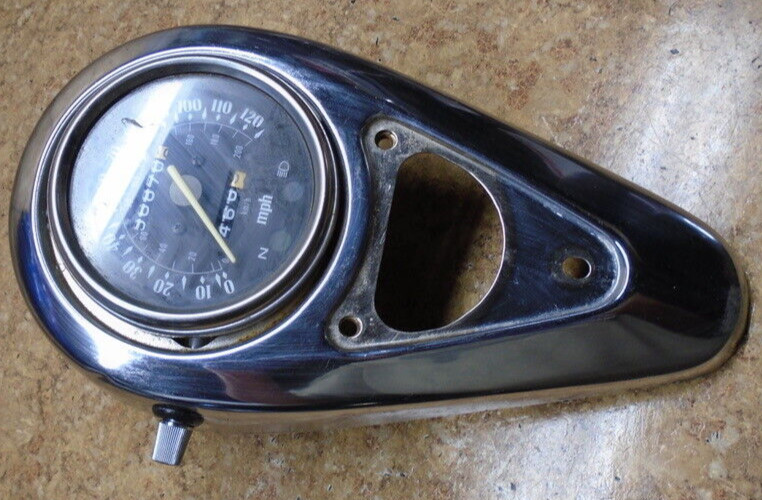 1996 Kawasaki Vulcan VN800 VN 800 A Dash Gauge Speedometer Chrome Cover Speedo