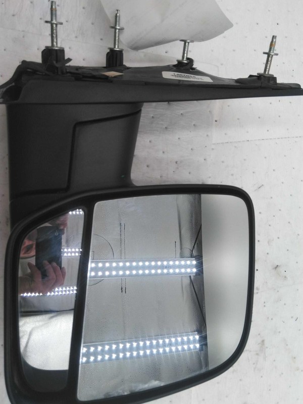 2003 Ford E250 Van Right Door Mirror Assembly White OEM 396199 Used 170k Miles