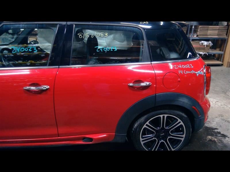 Driver Left Rear Side Door Red Electric Fits 11-16 COUNTRYMAN 1282591
