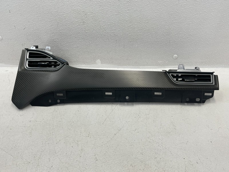 12-15 Tesla Model S Dashboard Right Air Vent Molding Carbon Fiber Trim 1584 OEM