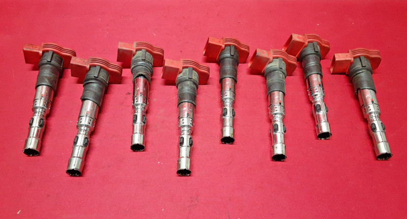 2004 - 2009 Audi 4.2L V8 Direct Ignition Coil Pack SET OF 8 077-905-115-T