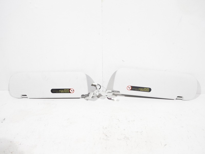 17-23 Tesla Model Y 3 Front Right Passenger Side Sunvisor Sun Visor Gray OEM 36k