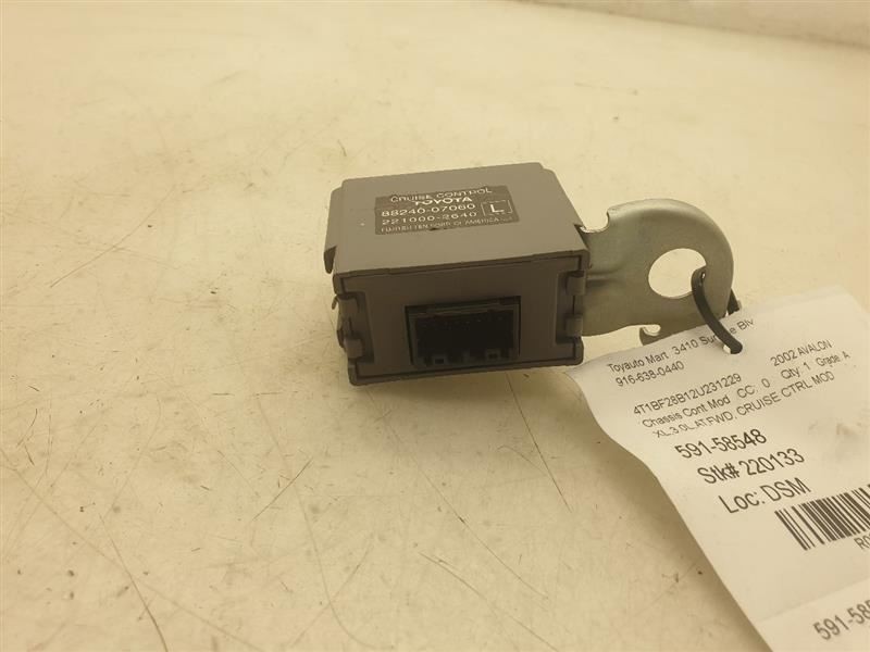 00-04 TOYOTA AVALON CRUISE CONTROL MODULE CHASSIS ECM ASSEMBLY