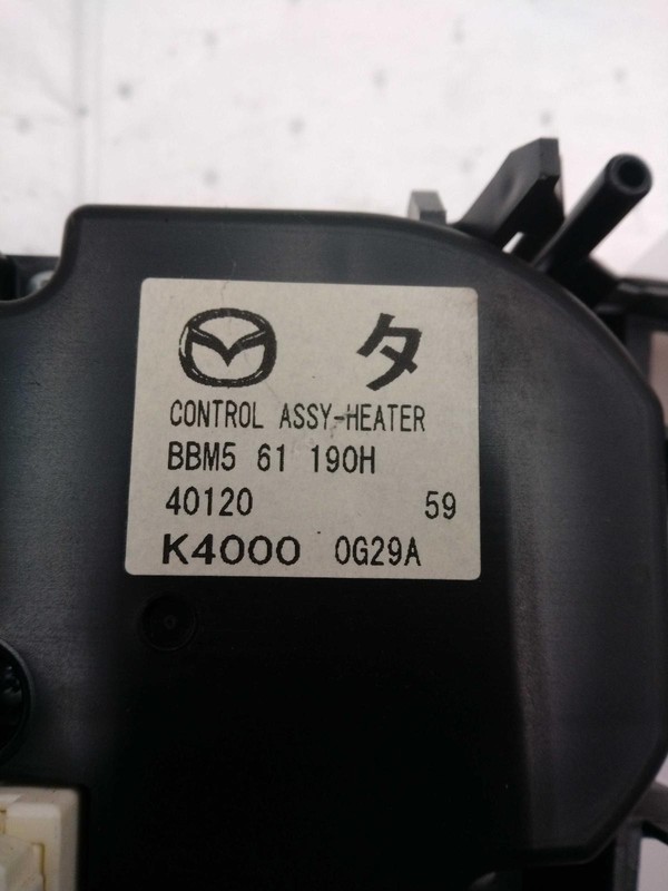 2011 MAZDA 3 A/C Selector Switch Grey OEM BBM561190D 52k Miles