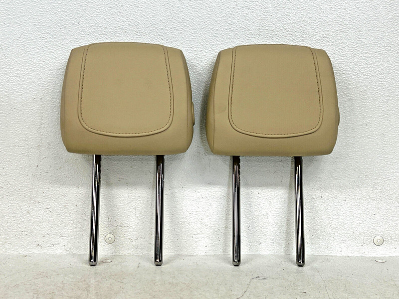⭐2017-2019 CADILLAC XT5 REAR LEFT RIGHT SECOND ROW SEAT HEADREST SET OEM LOT2511