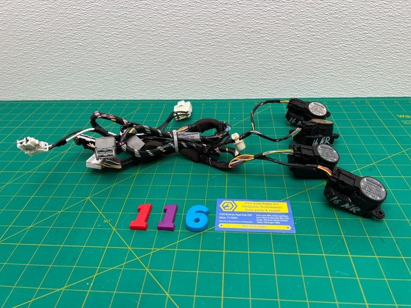 14-20 Nissan Rogue HVAC AIR FLAP SERVO MOTOR ACTUATOR WIRE SET OEM