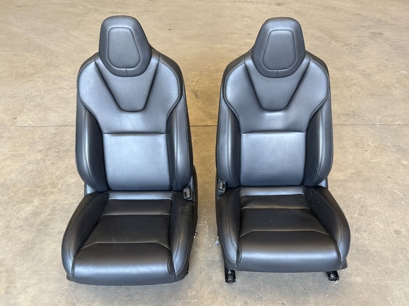 ⭐16-20 TESLA MODEL X COMPLETE FRONT RH & LH SEAT CUSHION ASSEMBLY OEM LOT2740