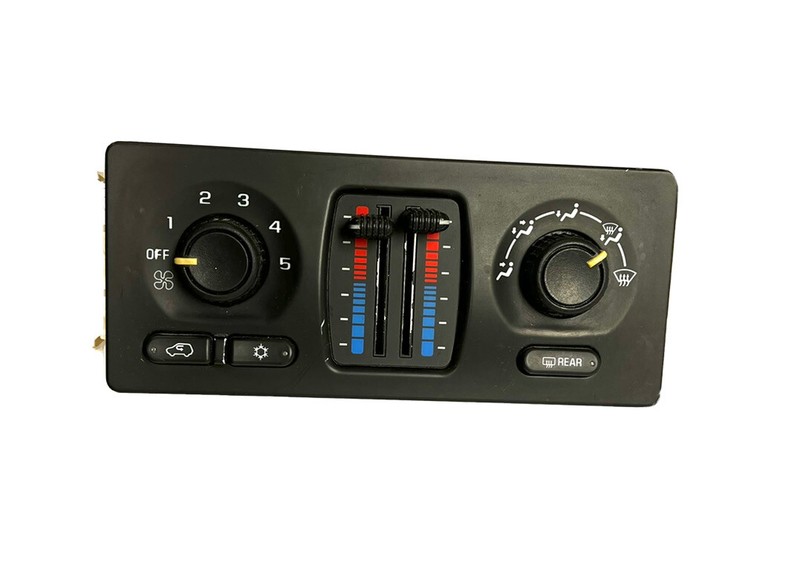 195 03-09 envoy trailblazer heater AC defrost climate control unit used tested