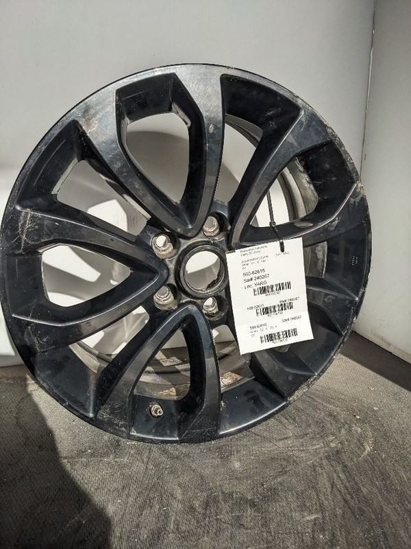 Wheel 17x7 Alloy 5 V Spoke Black Fits 14 17 JUKE 1136792