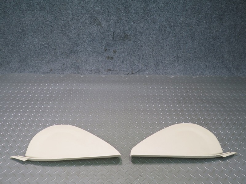 2014-2018 BMW F15 X5 DASH FRONT LEFT & RIGHT END CAP TRIM COVER PANEL SET OF 2