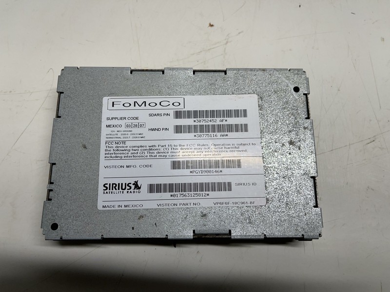 2007-2010 Volvo S80 Sirius audio module 30752452