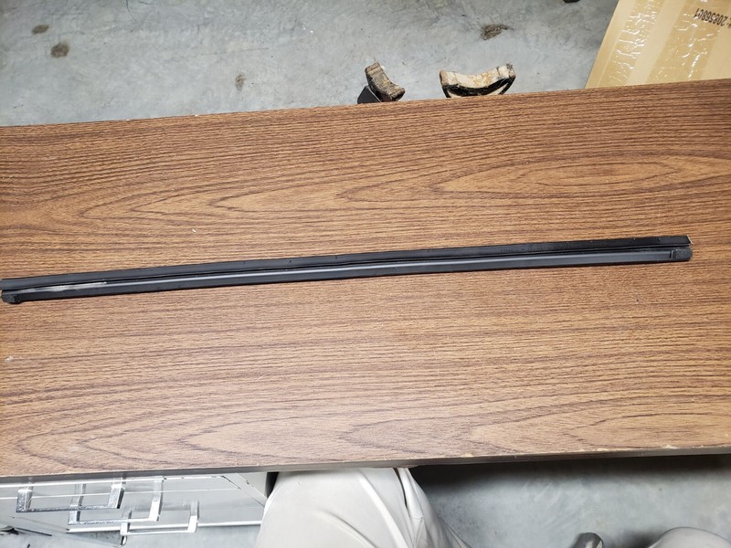 2011-2014 Sonata Hybrid Left Driver Rear Door window weatherstripping OEM