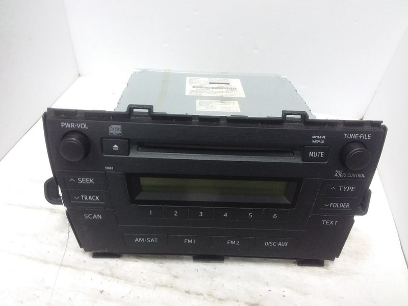 Radio Receiver AM FM CD Fits 10-11 PRIUS 86120-47290