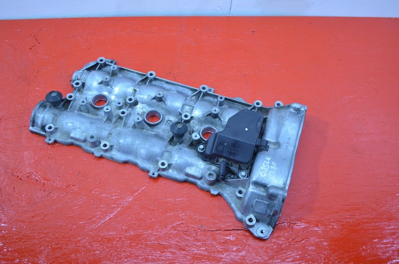 06-08 MERCEDES R171 SLK280 3.0L M272 ENGINE LEFT VALVE CYLINDER HEAD COVER OEM