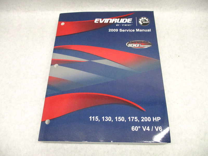 5007814 BRP Evinrude Outboard Service Repair Manual E-TEC 115-200HP 60 V4 V6 200