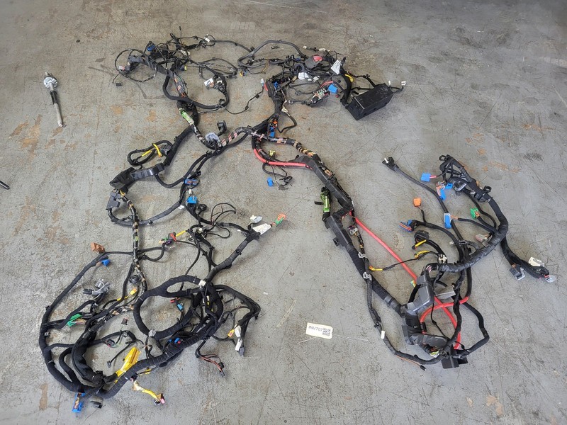 Used Oem Maserati Dashboard & Body Rear Wiring Harness 2014-2019 Ghibli 3.0L RWD