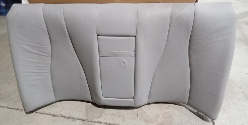 2000-2006 Mercedes W220 S430 S500 Rear Upper Back Seat Cushion Bench Gray OEM