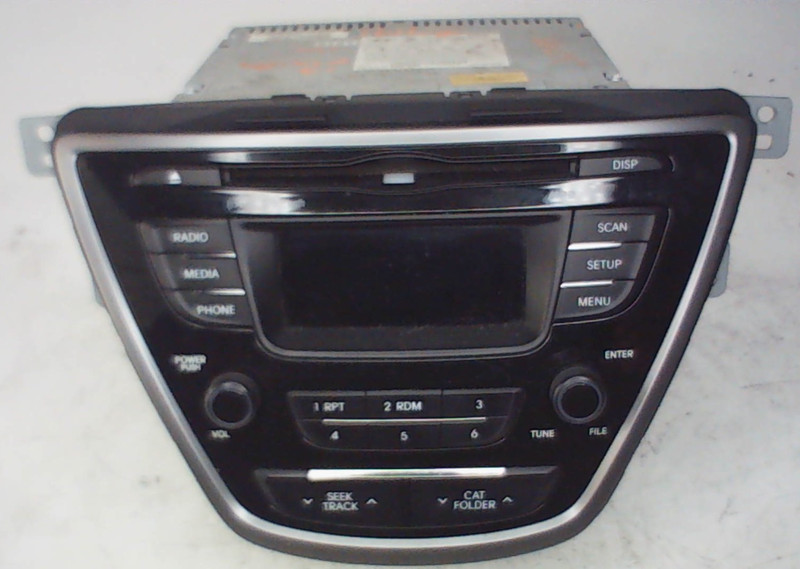 2011-2013 Hyundai Elantra Am Fm Cd Player Radio Receiver OEM tested
