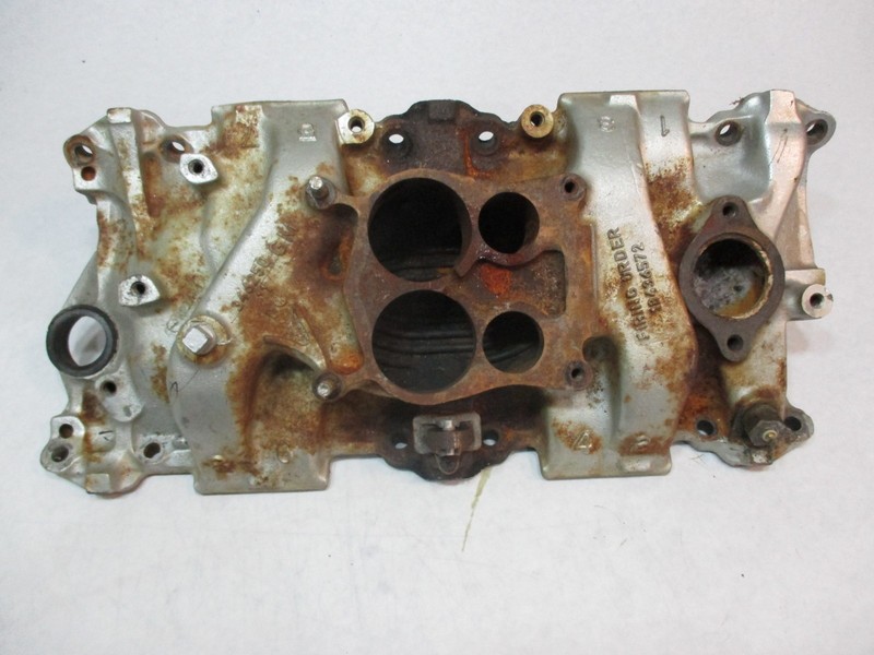 346250 Mercruiser OMC GM Chevy 5.0 5.7V8 Stern Drive 4 BBL Intake Manifold