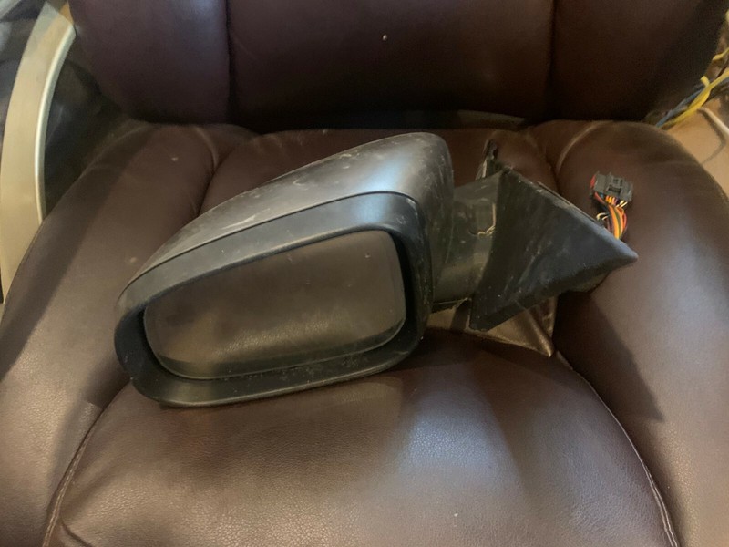 09 JAGUAR XF LH DRIVER SIDE FRONT DOOR MIRROR GRAY