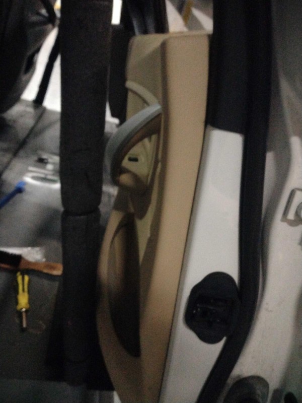 BMW 328i 2012 Left Rear Door WHITE 288517 8187