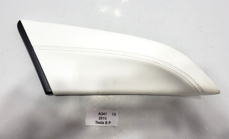 ✅ 16-20 OEM Tesla S Rear Right Passenger Side C Pillar Trim Cover Panel White*
