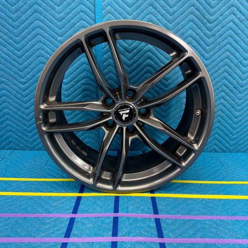 2006-2014 Audi TT Fittipaldi Wheels 19" Rim 5x112 Gunmetal Grey