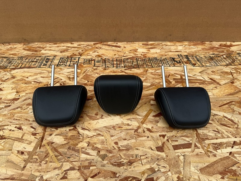 FORD MUSTANG MACH-E 21-25 OEM REAR SEAT HEADREST SET FITS (LEFT/ RIGHT & CENTER)