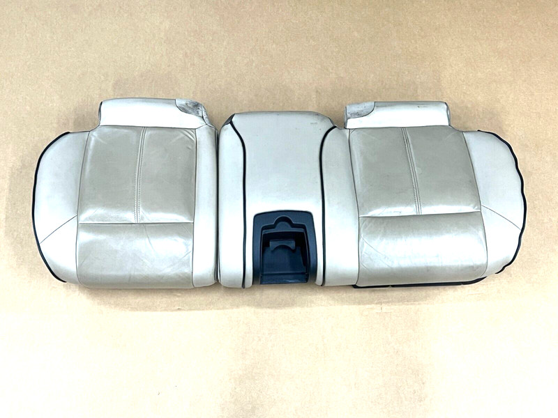 ⭐2006-2010 HUMMER H3 REAR LEATHER SEAT ROW LOWER CUSHION BEIGE OEM LOT2515