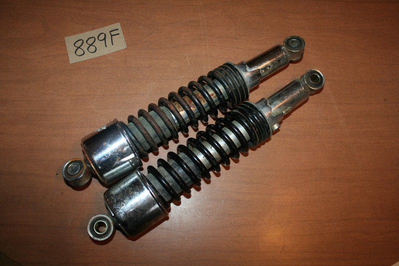 1973 Suzuki TS 125 Rear Suspension Shock Absorbers OEM 73 B