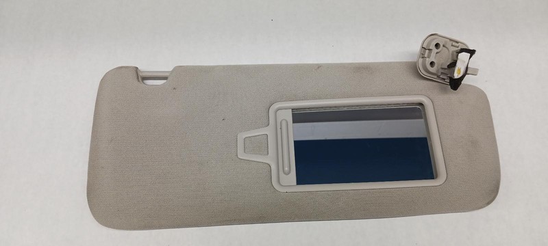 20-'23 KIA TELLURIDE right passenger Sun visor w/sunroof gray OEM