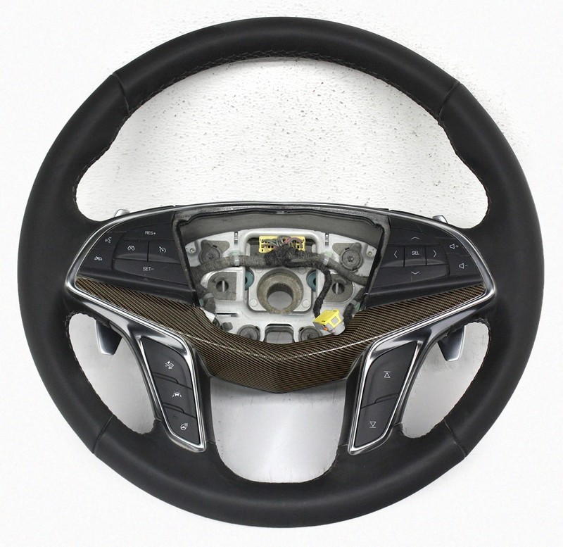 OEM Steering Wheel Base For Cadillac XT5 Black leather 85108336