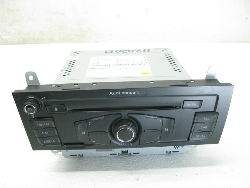 08-12 AUDI 8T A5 S5 A4 MULTIMEDIA CD RADIO RECEIVER HEAD UNIT OEM 112420B